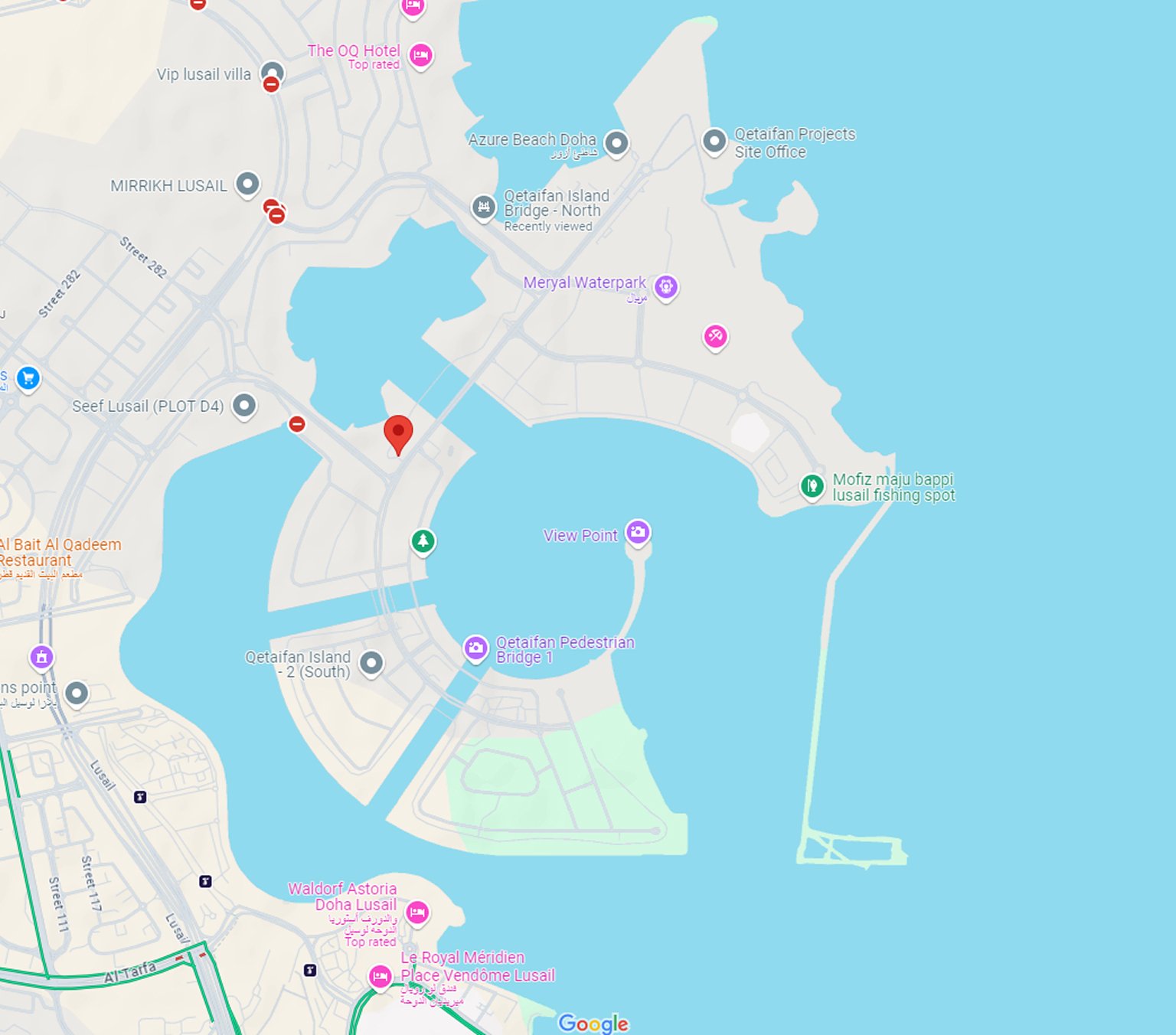 Map of Qetaifan Island